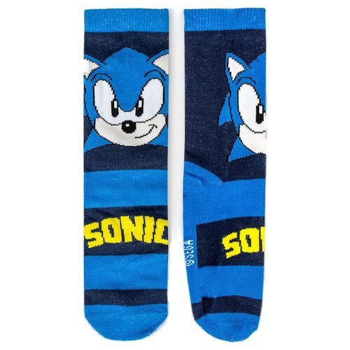 The Hedgehog Sonic pack 4 assorted socks