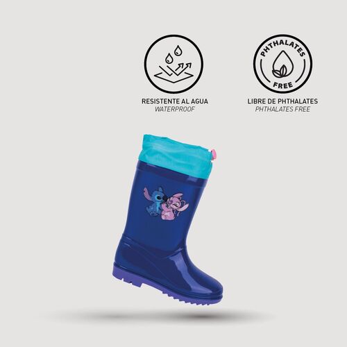 Disney Stitch rubber rainboots