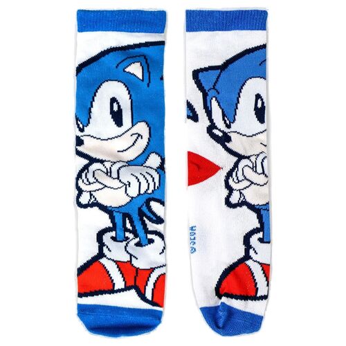 The Hedgehog Sonic pack 4 assorted socks