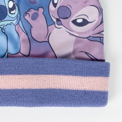 Disney Stitch Kids winter set snood hat gloves