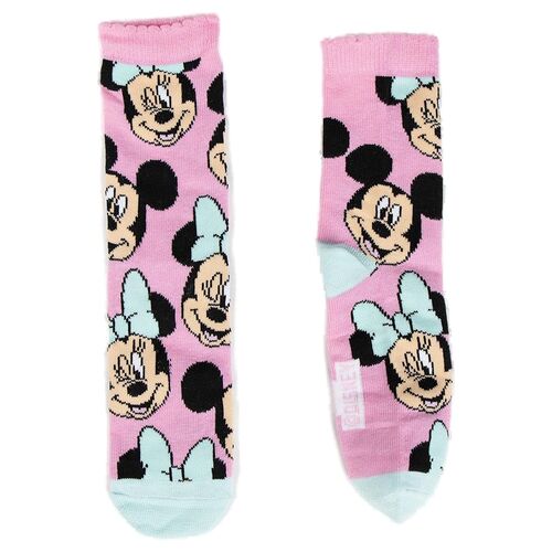 Blister 4 calcetines Minnie Disney surtido