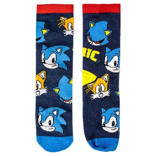 The Hedgehog Sonic pack 4 assorted socks