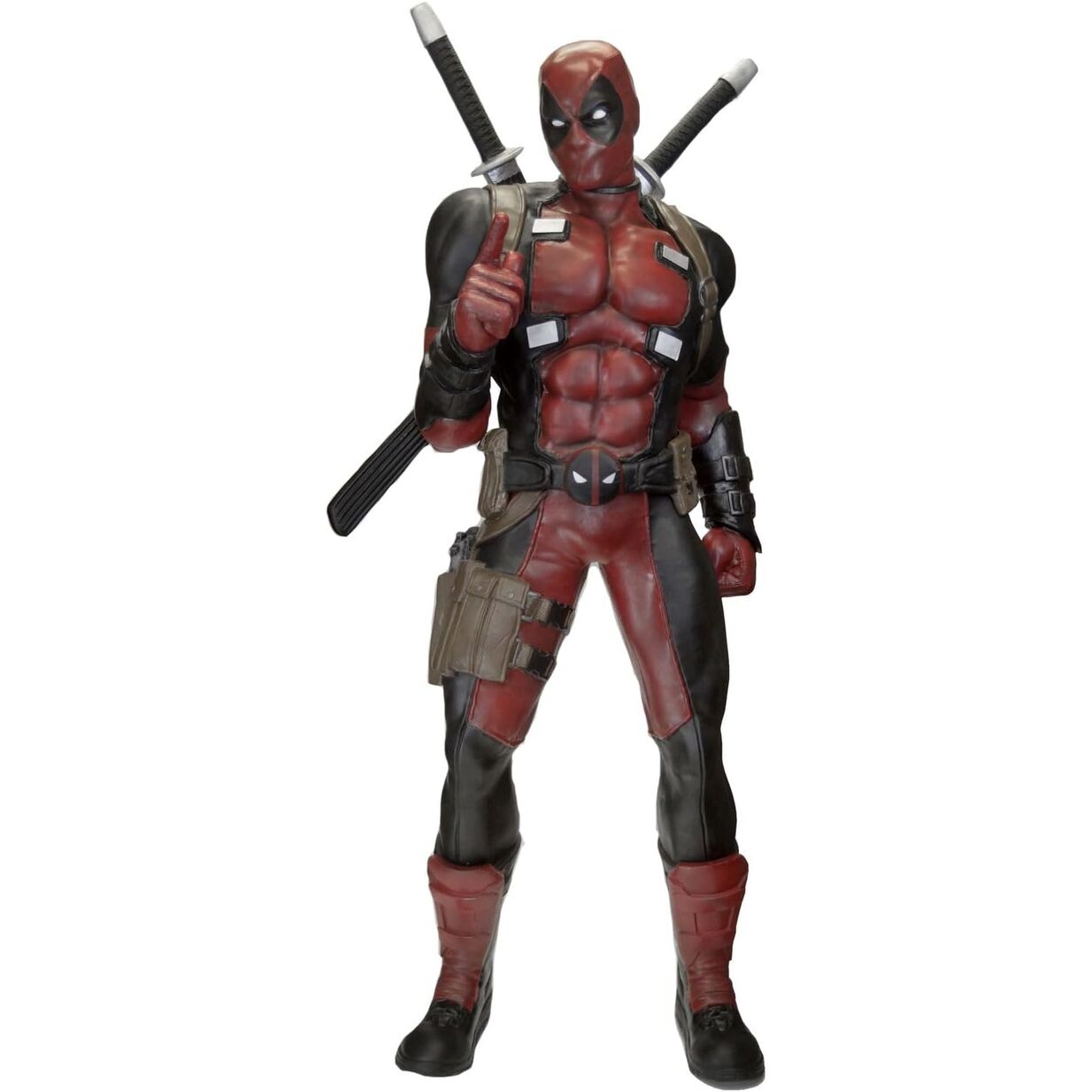 Estatua tamaÃ±o real Deadpool Marvel 185cm