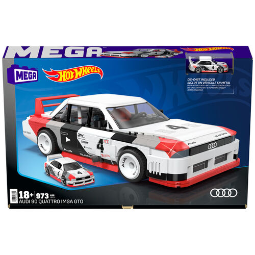 Hot Wheels Audi 90 Quattro ISMA GTO MEGA Construx