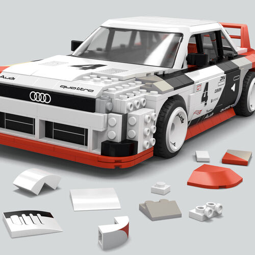 MEGA Construx Coche Audi 90 Quattro ISMA GTO Hot Wheels