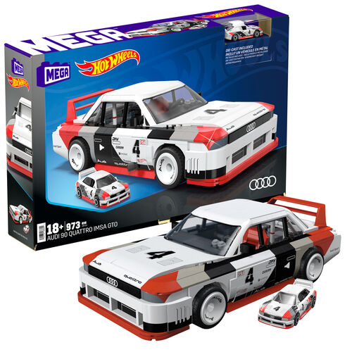 MEGA Construx Coche Audi 90 Quattro ISMA GTO Hot Wheels