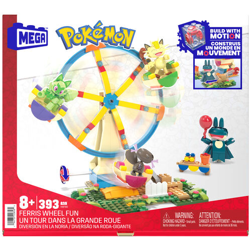 Pokemon Ferris Wheel Fun MEGA Construx