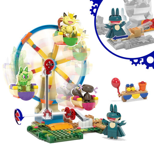 Pokemon Ferris Wheel Fun MEGA Construx