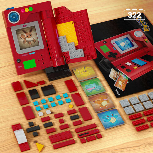 Pokemon Kanto Region Pokedex MEGA Construx