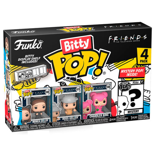 Assorted Blister 4 figures Bitty POP Friends