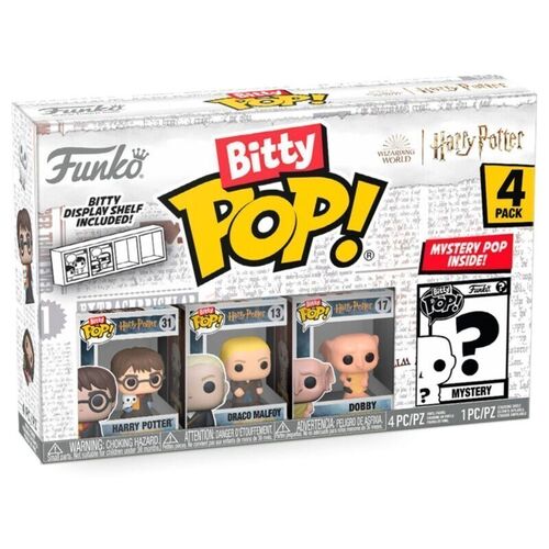 Assorted Blister 4 figures Bitty POP Harry Potter