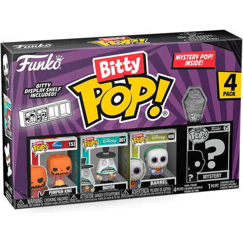 Assorted Blister 4 figures Bitty POP Disney Nightmare Before Christmas