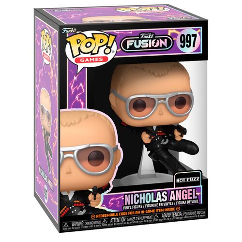Figura POP Funko Fusion Hot Fuzz Nicholas Angel