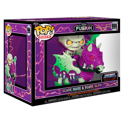 Figura POP Funko Fusion Rides Masters of the Universe Scare Mare & Scare Glow