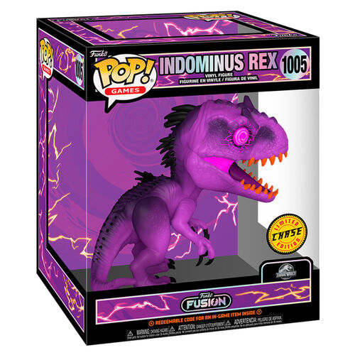 Figura POP Funko Fusion Super Jurassic World Indominus Chase