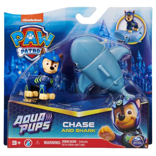 Paw Patrol Chase Aqua Pups pack figures