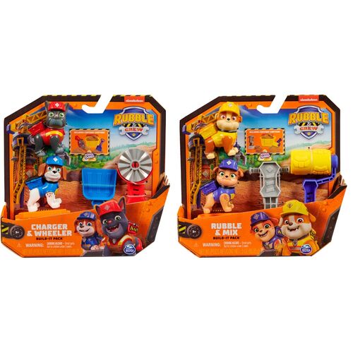 Paw Patrol Rubble & Crew pack 2 assorted figures