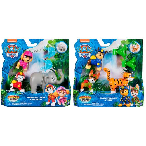 Paw Patrol Jungle Pups pack assorted figures