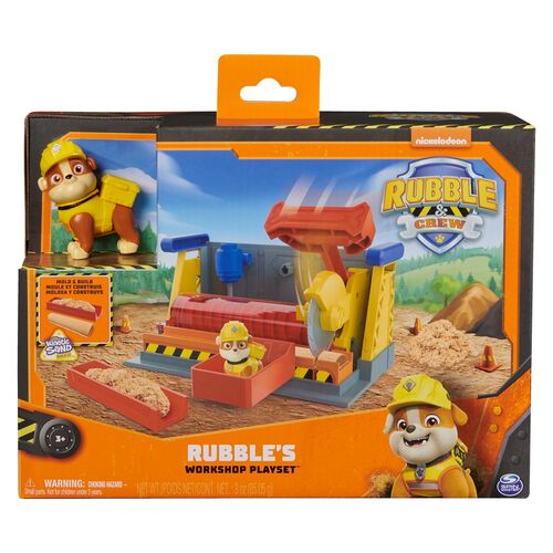 Paw Patrol Rubble & Crew Construction Workshop playset