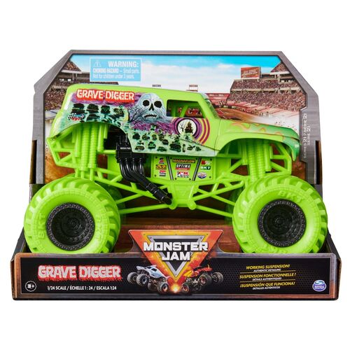 Monster Jam Die Cast Grav Digger car