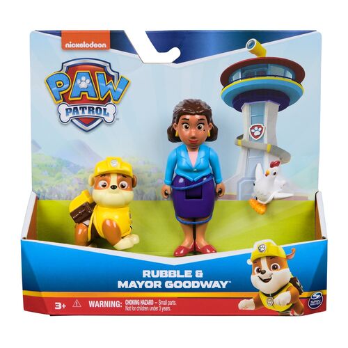 Paw Patrol Rubble Hero Pups pack 2 figures