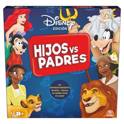 Spanish Disney Edition Sons vs Parents board game