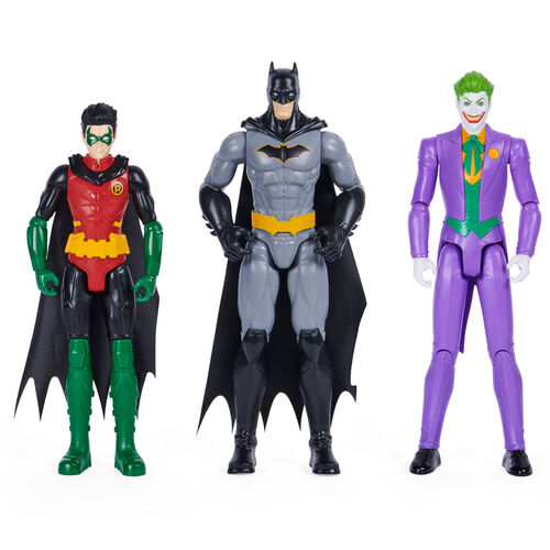 Set 3 figuras Batman DC Comics 30cm