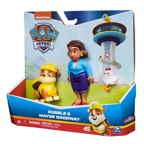 Paw Patrol Rubble Hero Pups pack 2 figures