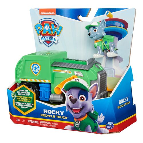 Paw Patrol Rocky sustainable vehicle