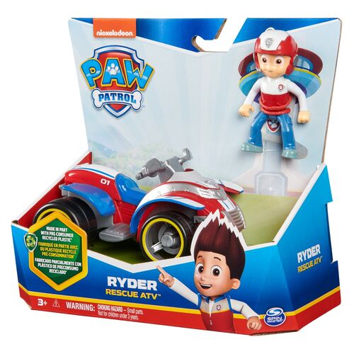 Paw Patrol Ryder sustainable vehicle