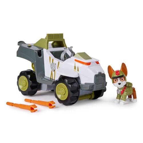 Paw Patrol Tracker Jungle Pups vehicle pack figures