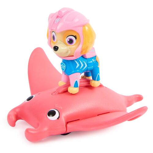 Blister 2 figuras Skye Aqua Pups Patrulla Canina Paw Patrol