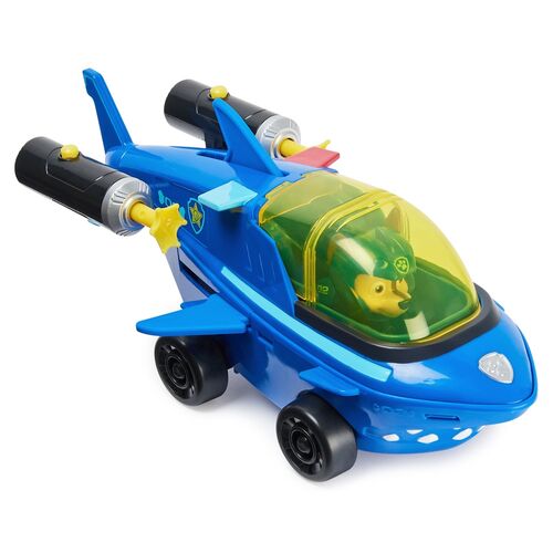 Paw Patrol Chase Vehicles Aqua Pups pack figures