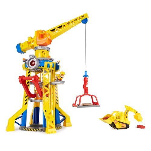 Paw Patrol Rubble & Crew Crane and Excavator playset