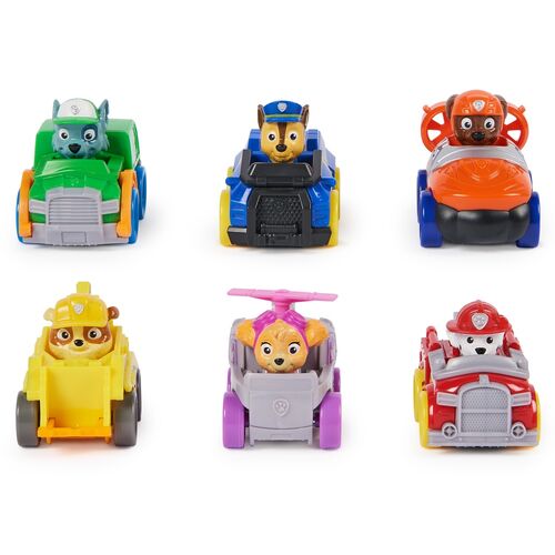 Paw Patrol Pup Squad Racer set 6 vehicles