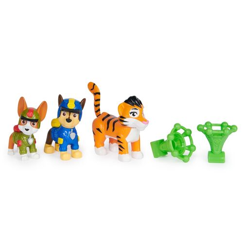 Paw Patrol Chase and Tracker Jungle Pups pack figures