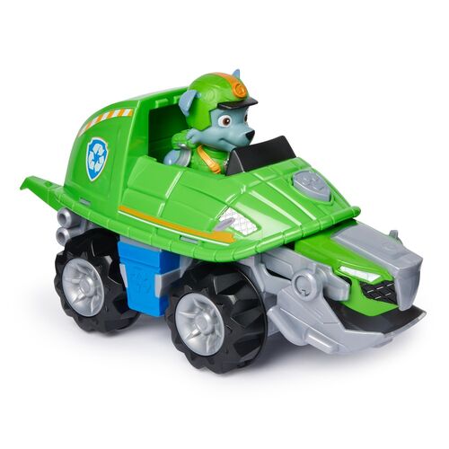 Paw Patrol Rocky Jungle Pups vehicle pack figures