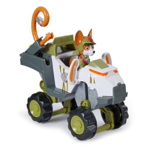 Paw Patrol Tracker Jungle Pups vehicle pack figures