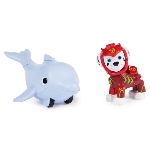 Paw Patrol Marshall Aqua Pups pack figures