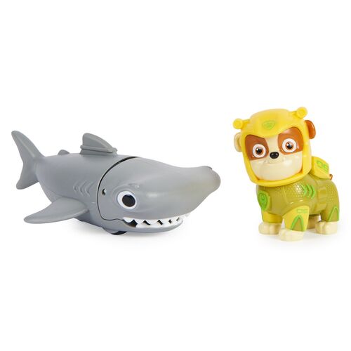 Paw Patrol Rubble Aqua Pups pack figures