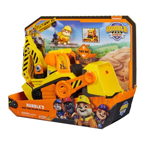 Vehiculo Deluxe Equipo Rubble Patrulla Canina Paw Patrol