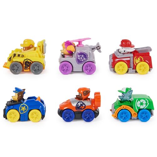 Paw Patrol Pup Squad Racer set 6 vehicles