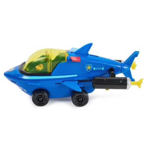 Paw Patrol Chase Vehicles Aqua Pups pack figures