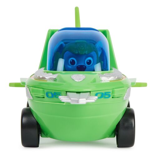 Paw Patrol Rocky Vehicles Aqua Pups pack figures