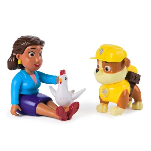 Paw Patrol Rubble Hero Pups pack 2 figures