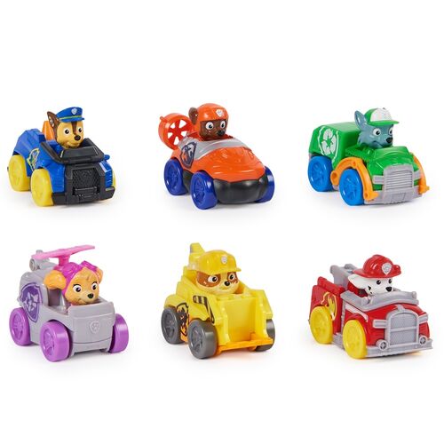 Paw Patrol Pup Squad Racer set 6 vehicles