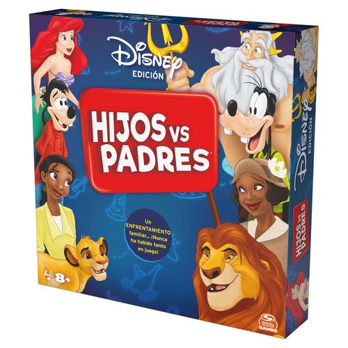 Spanish Disney Edition Sons vs Parents board game