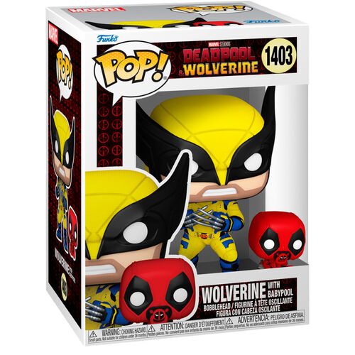 POP figure Marvel Deadpool & Wolverine - Wolverine with Babypool