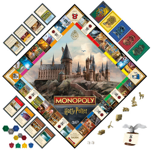 Spanish Harry Potter Monopoly board game