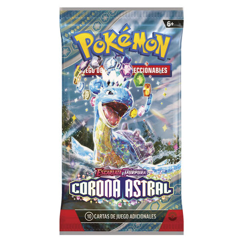 Sobre juego cartas coleccionables Corona Astral Escarlata & Purpura Pokemon español surtido